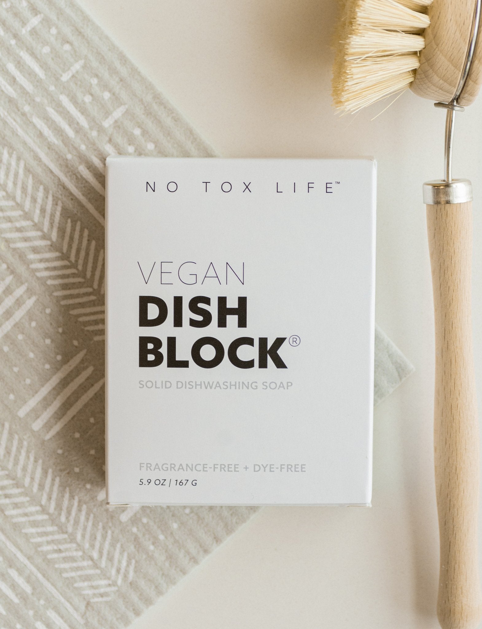 DISH BLOCK® Solid Dish Soap - No Tox Life | My Zero Waste Store