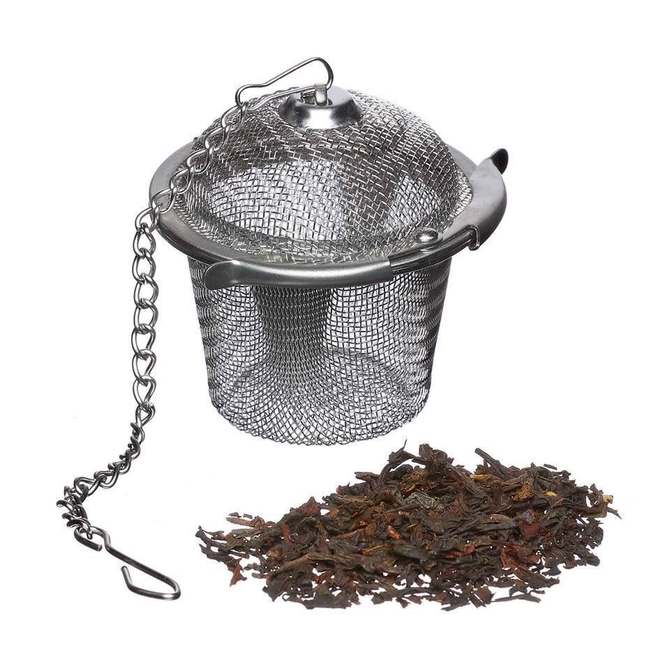 Stainless Steel Mesh Loose Leaf Tea Infuser – Terra Powders